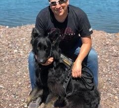 Sheldon Ewers, U.S. Navy Veteran and his Amazing Service Dog Roy